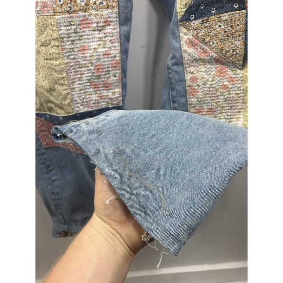 Levi's 501 150th Anniversary Jeans Patched Selvedge Distressed Denim W28 L32 - Picture 4 of 10